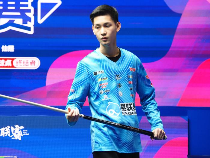 王信伯在鲲联赛总决赛以115比111逆转击败陈成汉