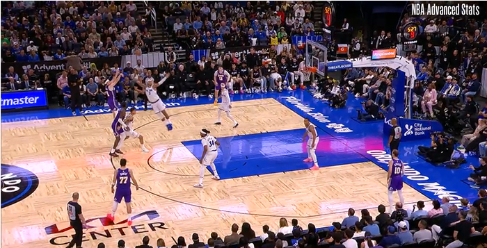 湖人逆转魔术肯纳德绝杀三分助队豪取九连胜