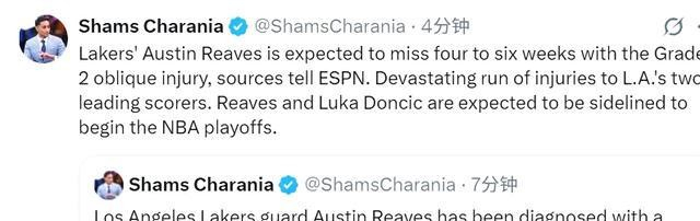 湖人双核伤退冲击季后赛，阵容深度成关键变量